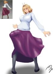 1futa arcueid_brunestud big_breasts big_penis blonde_futa blonde_hair bulge bulge_under_clothes busty dick dickgirl erect_penis erection erection_under_clothes fat_cock futa_only futanari huge_breasts huge_cock lambdaketchup large_breasts large_penis melty_blood_arcueid_figure_(meme) meme mostly_clothed penis penis_outline penis_under_clothes reference_image tsukihime