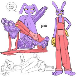 jax (the amazing digital circus) from the amazing digital circus by turpentine