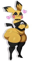 1female 1girls 2025 2025s 2d 2d_(artwork) 2d_artwork :3 absurd_res absurdres anthro anthro_female anthrofied ass bedroom_eyes belly_button big_ass big_butt black_panties black_stockings black_tail black_underwear breasts brown_eyes bubble_ass bubble_butt collar creatures_(company) crossed_legs digital_art digital_drawing digital_drawing_(artwork) digital_media digital_media_(artwork) digital_painting digital_painting_(artwork) ear_piercing earrings eyebrows eyelashes eyeliner fat_ass fat_butt female female_anthro female_focus female_only fingers fur furry furry_female game_freak gamefreak gen_2_pokemon generation_2_pokemon genital_fluids genitals goth goth_girl gothic gothic_girl half-closed_eyes heart heart_eyes heel_boots heels hi_res huge_ass huge_butt huge_thighs jewelry large_ass large_butt legs_crossed legwear looking_at_viewer looking_pleasured make_up makeup mammal narrowed_eyes navel necklace nintendo no_humans panties patreon pichu piercing pokémon_(species) pokemon pokemon_(creature) pokemon_(franchise) pokemon_(game) pokemon_(species) pokemon_gsc pokemorph seductive shiny_ass shiny_breasts shiny_butt shiny_hair shiny_skin shirt shoes short_stack shortstack side_ass side_butt sideass sidebutt simple_background skimpy smug smug_face solo solo_female solo_focus spiked_collar sssonic2 standing stockings sweat sweatdrop tail thick_thighs thigh_highs thighhighs thighs thong topwear underwear video_games white_background wide_ass wide_butt wide_hips yellow_body yellow_fur yellow_skin