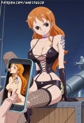nami from one piece by naostudio