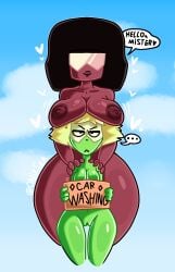 garnet (steven universe) from cartoon network by onixsea