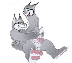 age_difference anthro aroused aroused_by_another aroused_face aroused_male aroused_smile ass balls barazoku biceps big_muscles black_body black_fur blue_eyes butt_grab canada_lynx claws cocky cocky_grin disney dominant dominant_anthro dominant_male domination/submission duo erection excited excited_expression excited_face excited_for_sex excited_male eyebrows father father_and_child father_and_son felid feline fur genitals grabbing_another grabbing_partner grey_body grey_fur grin grinding grinding_on_penis grinning_at_partner grope hand_on_butt hi_res holding_another holding_butt holding_partner hot_dogging humping imminent_anal imminent_sex incest larger_anthro larger_male looking_pleasured lying lying_on_ground lynx male male/male mammal manhandling manly mature_anthro mature_male milton_lynxley multicolored_body multicolored_fur muscular muscular_anthro muscular_arms muscular_male muscular_thighs nude nude_anthro nude_male older_anthro older_male on_back on_ground on_lap parent parent_and_child parent_and_son pawbert_lynxley pawpads pecs penis rubbing_butt sex seyrmo simple_background sitting sitting_on_another sitting_on_lap sitting_on_partner size_difference smaller_anthro smaller_male smile smirk smirking_at_another smirking_at_partner smug smug_expression smug_eyes smug_face smug_grin son stroking_butt submissive submissive_anthro submissive_male tail thick_arms thick_eyebrows thick_thighs tongue whiskers white_background white_body white_fur yellow_eyes younger_anthro younger_male zootopia