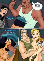 atlantis:_the_lost_empire audrey_ramirez cartoonvalley.com comic disney english english_text female helga_sinclair joshua_sweet lyle_rourke male milo_thatch speech_bubble tank_top text vincenzo_santorini yaoinami