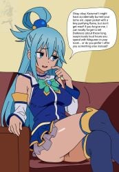 aqua (konosuba) from kono subarashii sekai ni shukufuku wo! by sunnie