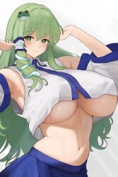 sanae kochiya from touhou by moriforest1040