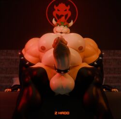 bowser from mario (series) by z hado