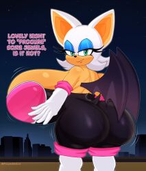 rouge the bat from sonic (series) by fromariels