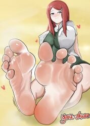 1girls absurd_res absurdres bare_arms bare_legs bare_thighs barefoot bbw big_breasts blue_eyes blush breasts busty curvaceous curvy curvy_figure cute dress erect_nipples erect_nipples_under_clothes feet feet_together female female_focus female_only foot_fetish foot_focus french_nails french_tip hairclip heart heart_symbol hearts_around_head hi_res high_quality high_resolution highres hips huge_areolae kushina_uzumaki large_areolae large_breasts light-skinned_female light_skin long_dress long_hair long_legs looking_at_viewer love_heart mature mature_female milf mommy narrowed_eyes naruto naruto_(series) naruto_shippuden nipple_bulge nose_blush painted_nails painted_toenails pale-skinned_female pale_skin presenting_feet presenting_soles red_hair shonen_jump shounen_jump shueisha shy shy_expression shy_smile sitting soles solo solo_female solo_focus sweat sweaty sweaty_feet sweaty_toes thick_thighs thighs tight_clothing tight_dress toe_curl toe_scrunch toenail_polish toenails toes uzumaki_kushina very_high_resolution watermark weekly_shonen_jump weekly_shounen_jump wide_hips you_chuan