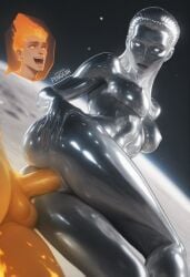 human torch from fantastic four