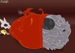 anal_juice anus ass ass_bigger_than_head ass_expansion ass_focus big_anus bone bone_disposal bones_in_ass bubble_ass bubble_booty bubble_butt dat_ass demon demon_girl demon_pred demoness digested_prey dismay_(starstrikex) dragon_prey fat_ass fat_booty fatal_vore female female_pred female_prey huge_ass huge_booty hyper hyper_butt hyper_gape male male_prey massive_ass massive_booty massive_butt multiple_prey post-vore post-vore_weight_gain red_body red_skin remnartx skull starstrikex thick thick_ass thick_booty thick_butt thick_female thick_thighs vore weight_gain