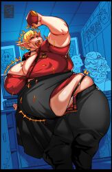 elfuda from elf-san wa yaserarenai by lewdwok