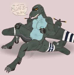 addiekilos aeromorph aircraft airplane animal_genitalia anthro beverage blue_body bodily_fluids claws cockpit container cup digital_media_(artwork) english_text erection fin genital_fluids genital_slit genitals green_body hi_res holding_container holding_cup holding_object living_aircraft living_machine living_vehicle looking_at_viewer machine male male_focus male_only markings not_furry nude nude_anthro nude_male penis propeller scar simple_background slit_penis smile solo tail tail_fin teeth text vehicle wheel wheel_feet wings yellow_eyes