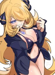 cynthia (pokemon) from game freak by satoro301