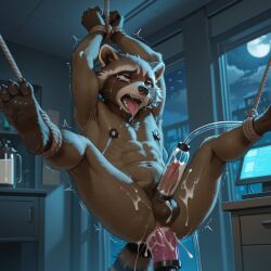 rocket raccoon from guardians of the galaxy