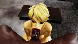 2boys 3d :>= aineksfm all_the_way_to_the_base animated big_penis bimbo_femboy bimbo_lips blacked_male blonde_hair dark-skinned_male dark_skin deepthroat fellatio femboy fishnets gay interracial irrumatio link makeup male male_only oral penis red_lipstick shorter_than_30_seconds sound tagme the_legend_of_zelda thesoundeditguy tophat_turtle video voice_acted yaoi