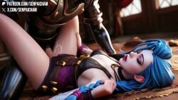 16:9 1boy 1girls 3d ai ai_art ai_assisted ai_generated animated animation aroused ass blue_hair boob breasts cleavage cock cum dick erection female forced girl hi_res high_resolution highres huge_cock human jinx_(league_of_legends) large_breasts large_penis league_of_legends missionary missionary_position mp4 patreon penis pov pussy rape raped rough_sex saliva senpaicham sex sexy sound sound_edit sound_effect sound_effects straight tagme uncensored veins veiny_penis video widescreen