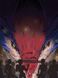 cum_in_nose dragon gangbang helpless human_penetrating_feral league_of_legends nose_fuck nose_penetration nose_sex smolder's_mom taking_turns waiting_for_turn