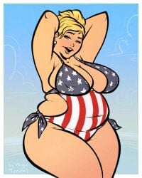 pam poovey from archer (series) by hugotendaz