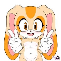 1girls 2026 animal_ears anthro anthro_female anthro_only anthro_solo artist_name black_nose blush blushing brown_eyes buckteeth bunny bunny_girl clothing completely_naked completely_naked_anthro completely_naked_female completely_nude completely_nude_anthro completely_nude_female countershade_face countershade_torso countershading cream_the_rabbit cub digital_drawing_(artwork) digital_media_(artwork) dipstick_ears double_v eyelashes facial_tuft female female_cub female_only flat_chest flat_chested floppy_ears functionally_nude functionally_nude_female fur furry furry_female furry_only genitals girly_girl gloves gloves_only handwear handwear_only jazzyrakk lagomorph leporid long_ears looking_at_viewer mammal mobian_(species) mostly_nude mostly_nude_anthro mostly_nude_female multicolored_ears multicolored_face multicolored_fur multicolored_skin naked naked_anthro naked_female naked_gloves naked_handwear navel nipples nude nude_anthro nude_female open-mouth_smile open_mouth open_smile orange_skin portrait pussy_out_of_frame rabbit rabbit_ears rabbit_girl sega simple_background small_breasts smile smiling_at_viewer solo solo_anthro solo_female sonic_(series) sonic_team sonic_the_hedgehog_(series) tan_body tan_fur tan_skin teeth three-quarter_portrait tuft two-tone_body two-tone_ears two-tone_fur two-tone_skin two_tone_body two_tone_ears two_tone_fur two_tone_skin upper_teeth v v_sign video_games white_background white_body white_clothing white_countershading white_fur white_gloves white_handwear white_skin young young_anthro young_female