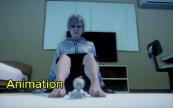 3d animated animation barefoot feet feet_fetish foot_fetish foot_worship longer_than_30_seconds male mmd resident_evil resident_evil_9:_requiem sherry_birkin shorter_than_one_minute sound stomp stomped stomping tagme tda_(3d_model_style) trample trampled trampling video video_games video_gamessound