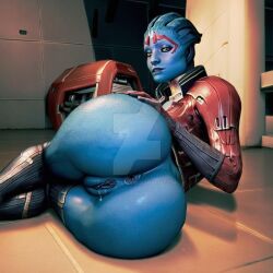 asari from bioware by supergirlfan191