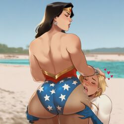 diana of themyscira from dc by phophopho