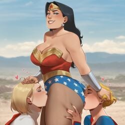 diana of themyscira from dc by phophopho