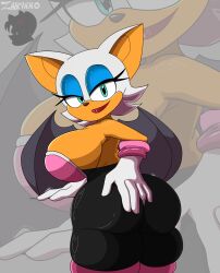 rouge the bat from sega by zarvaxo