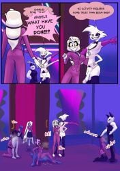 angel dust (hazbin hotel) from hazbin hotel by evil raccoon