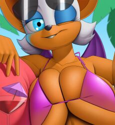 rouge the bat from sega by creatiffy
