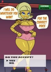 angleyne from futurama by xantx