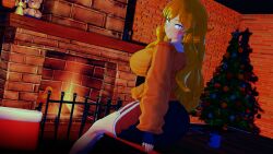 yang xiao long from christmas by nakadashi (artist)