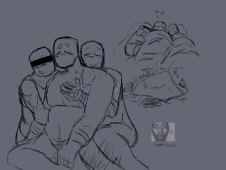 3males censor_bar chubby doors_(roblox) endless_torment_trio expendable_(pressure) freaky fucking_good_and_hard gay gay_sex grace_(roblox) hugging hugging_from_behind image john_grace_(grace) meme_in_the_background naked_body naked_male partners partners_fucking polyamory pressure_(roblox) self_upload simple_background simple_drawing sinner_(grace) sketch sleeping soft tagme text tourist_(doors) trio trio_male under_sheets