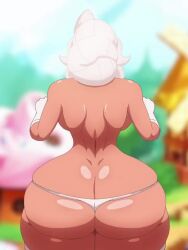 1girls 2026 2d 2d_animation animated animation ass bouncing_ass breasts breedable_hips cookie_run cookie_run_kingdom drawingstiv female female_only latte_cookie_(cookie_run) mesmerizing_ass sound sound_edit tagme tagme_(character) thighs thong thong_only topless twerk twerking video white_hair