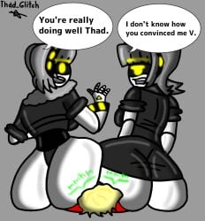 j_(murder_drones) murder_drones thad_(murder_drones) thad_glitch v_(murder_drones)