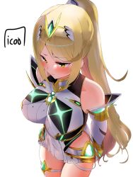 mythra from xenoblade (series) by icoo