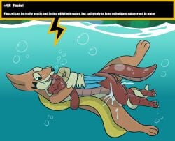 affectionate anthro bodily_fluids cum duo female feral floatzel generation_4_pokemon genital_fluids hi_res holding_close information kobold male male/female nintendo orgasm pokemon pokemon_(species) scalie scrunty sex swimming underwater underwater_sex vanny_1208 water