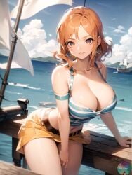 ai_generated erotic_nansensu female female_only nami_(one_piece) one_piece