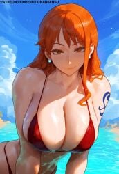 ai_generated erotic_nansensu female female_only nami_(one_piece) one_piece