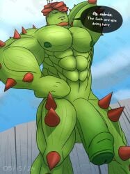 big_penis cactus cactus_(pvz) gay plants_vs_zombies talking_to_viewer