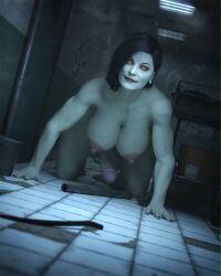 3d alcina_dimitrescu erection futanari horror huge_cock penis resident_evil siberianfuta