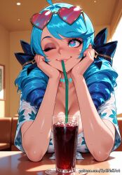 gwen (league of legends) from league of legends by rognezart