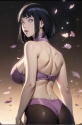 , 1girls ai_generated black_hair boruto:_naruto_next_generations female female_focus female_only hyuuga_hinata hyuuga_hinata naruto naruto_(series) naruto_shippuden short_hair solo solo_female solo_focus