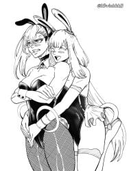 bunny bunnysuit majo_taisen orihime yaoya_oshichi yuri