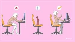 1futa big_breasts breasts casual choker collar computer computer_chair computer_monitor correct_gaming_posture_(meme) dark_skin desk desktop dildo dildo_sitting dildo_sitting_reveal electronics erection futa_only futanari gaming_chair huge_cock human intersex light-skinned_futanari light_skin meme nude penis side_view sitting solo table tagme tailbox thighhighs white_hair white_thighhighs