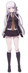 1girls danganronpa danganronpa:_trigger_happy_havoc danganronpa_(series) female female_only fully_clothed human kirigiri_kyouko nanikairu pasya-pasya solo tagme