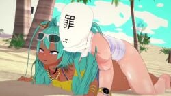 1boy 1girls 3d_(artwork) ambiguous_penetration animated anna_anon ass beach big_ass big_breasts big_thighs blue_eyes blue_hair bouncing_ass brazil brazilian brazilian_female brazilian_miku breasts butt clothed cum cum_inside cyan_eyes cyan_hair daisy_dukes dark-skinned_female dat_ass day doggy_style female from_behind hatsune_miku hot_pants hotpants huge_ass huge_breasts huge_thighs jean_shorts jiggling jiggling_ass jiggling_butt jorts koikatsu latin_american_hatsune_miku_(meme) long_hair longer_than_30_seconds looking_at_viewer male palm_tree penetration penis penis_in_pussy prone_bone sex sex_from_behind short_shorts shorter_than_one_minute shorts sound tagme tan tan_body thick_hips thick_thighs thighs twintails video vocaloid y/n