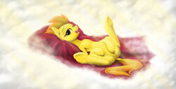 amber_eyes autofellatio cloud drake_drachenlicht equine fellatio female friendship_is_magic hooves horse looking_at_viewer lying mammal masturbation my_little_pony navel on_back oral pegasus pony pussy smile solo spitfire_(mlp) spread_legs spreading wings wonderbolts_(mlp) yellow_body