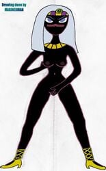 alien alien_girl alien_humanoid breasts duck_dodgers marinerman martian martian_(duck_dodgers) queen_tyr'ahnee