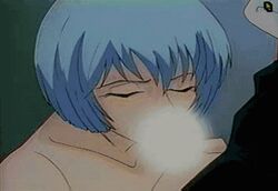 90s accurate_art_style animated bandits_(artist) censored fellatio female human human_salvation_project male neon_genesis_evangelion oral rei_ayanami tagme